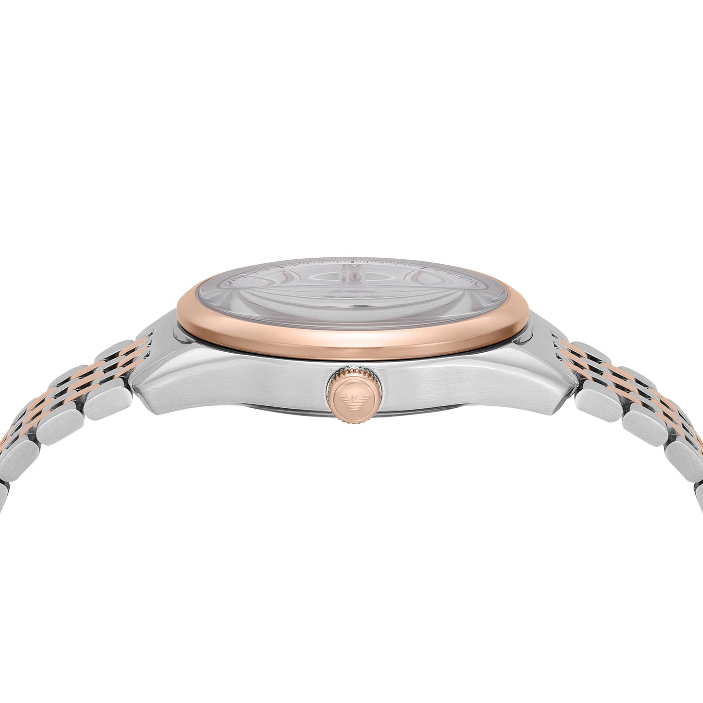 Emporio Armani Skeleton Automatic White Dial Men's Watch - AR60092