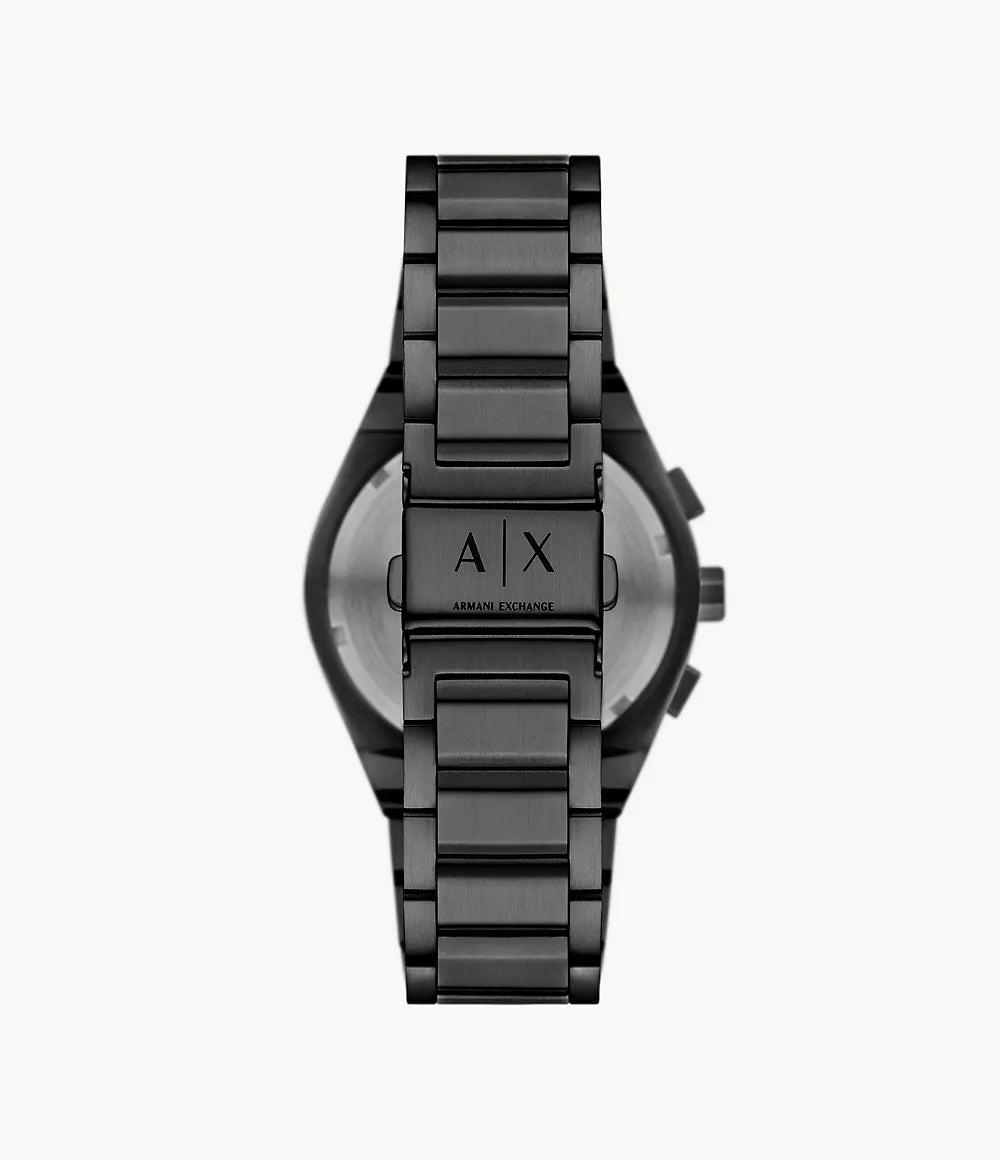 Armani Exchange Rafael Black Men's Chronograph Watch- AX4183