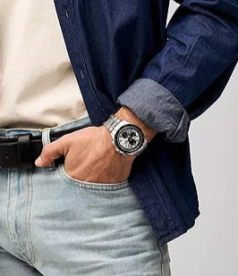 Fossil Autocross Multifunction Stainless Steel Men's Watch - BQ2873