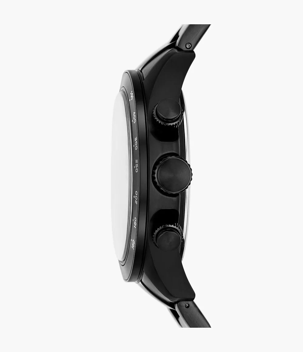 Autocross Multifunction Black Stainless Steel Men's Watch - BQ2875