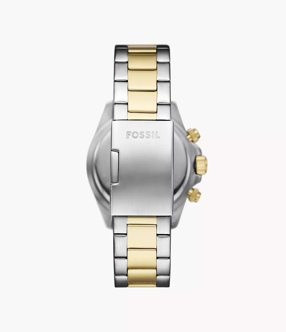 Fossil Autocross Multifunction Two-Tone Stainless Steel Men's Watch - BQ2876
