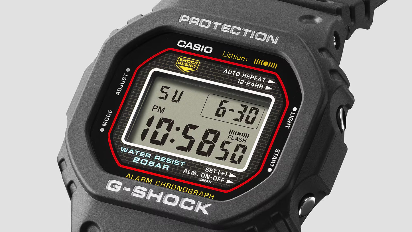 Casio G-Shock Digital Men’s Watch - DW-5000R-1ADR