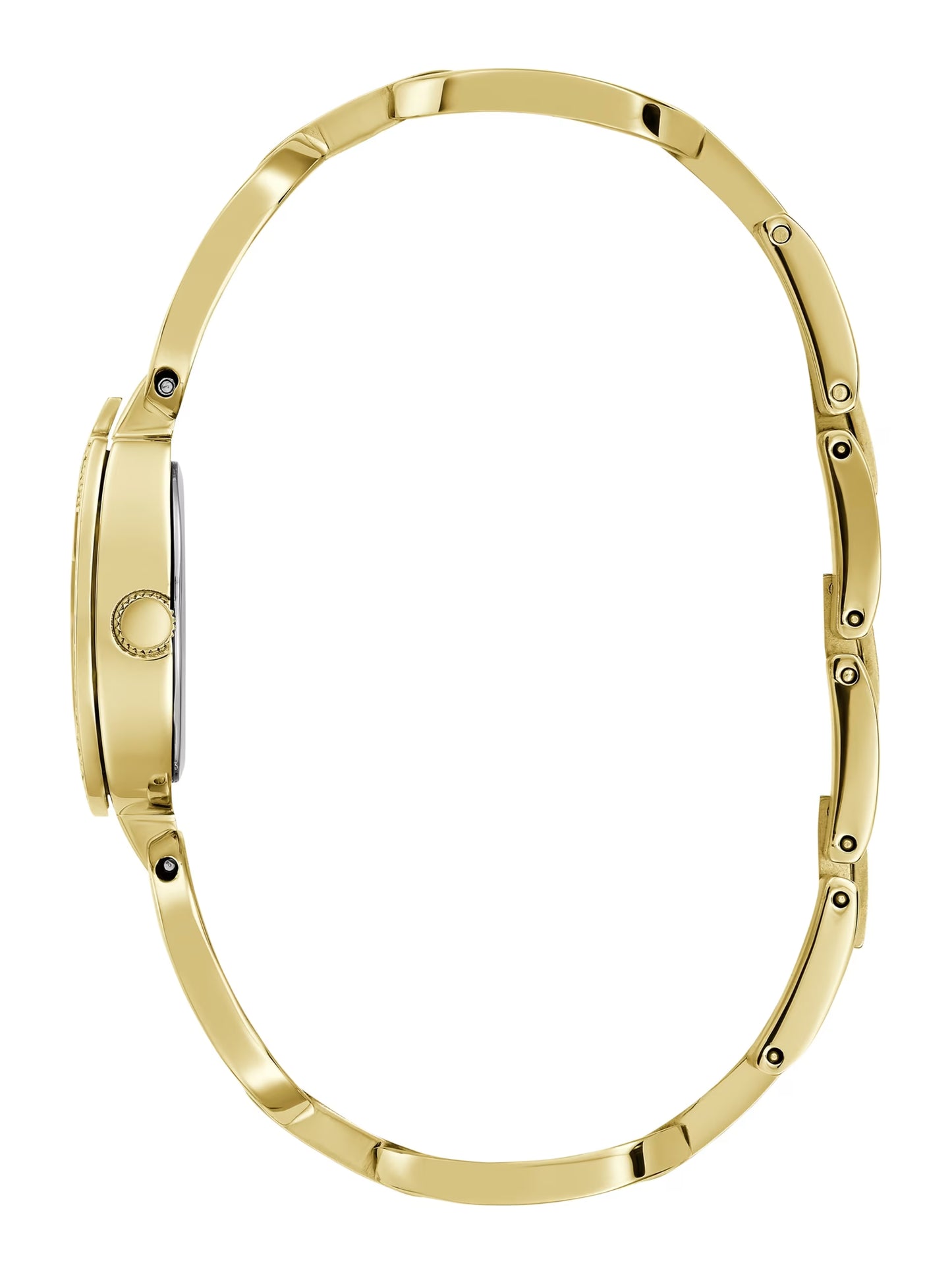 Guess Gold-Tone Crystal Ladies Watch - GW0683l2