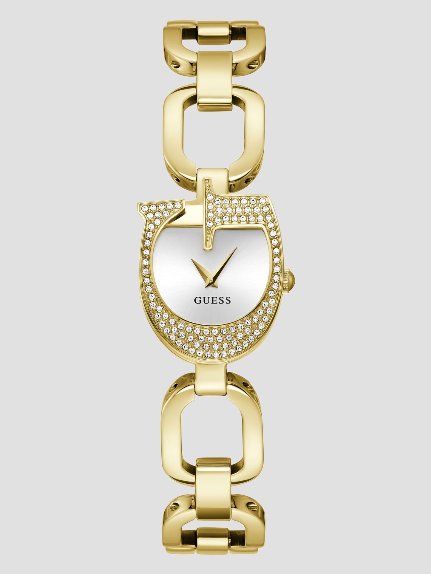 Guess Gold-Tone Crystal Ladies Watch - GW0683l2