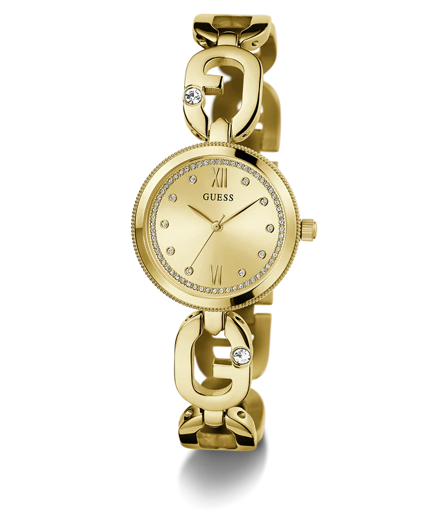 Guess Gold Tone Bracelet Ladies Watch- GW0759L2