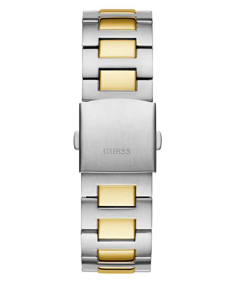 Guess Dual Tone Green Dial Men's Multifunction Watch- GW0798G3