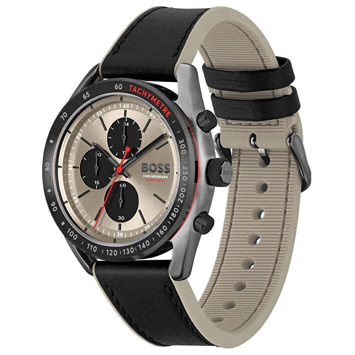 Hugo Boss Center Court Grey Dial Men's Chronograph Watch- HB1514024