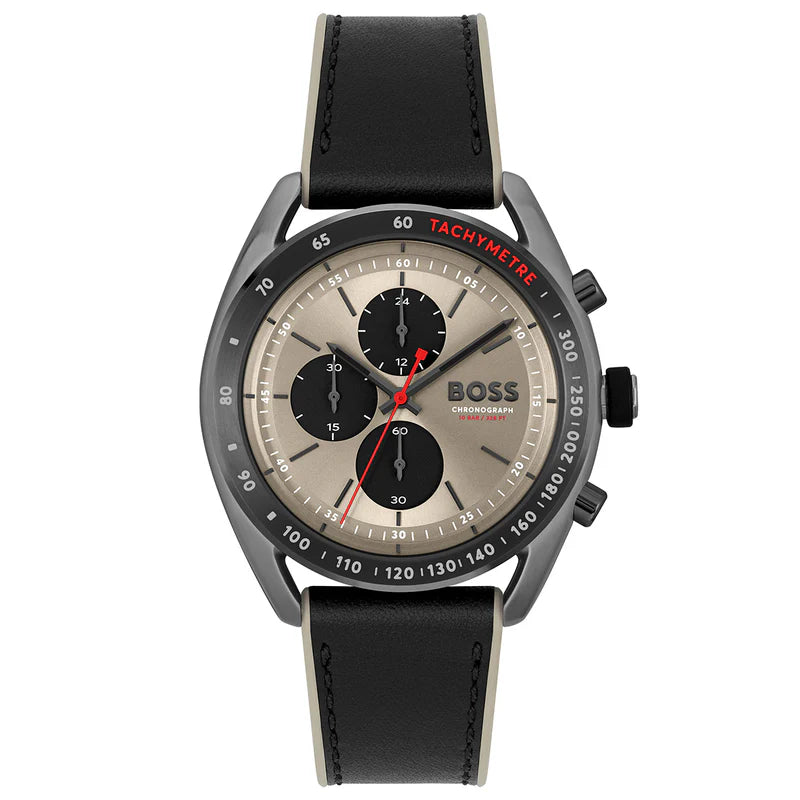Hugo Boss Center Court Grey Dial Men's Chronograph Watch- HB1514024