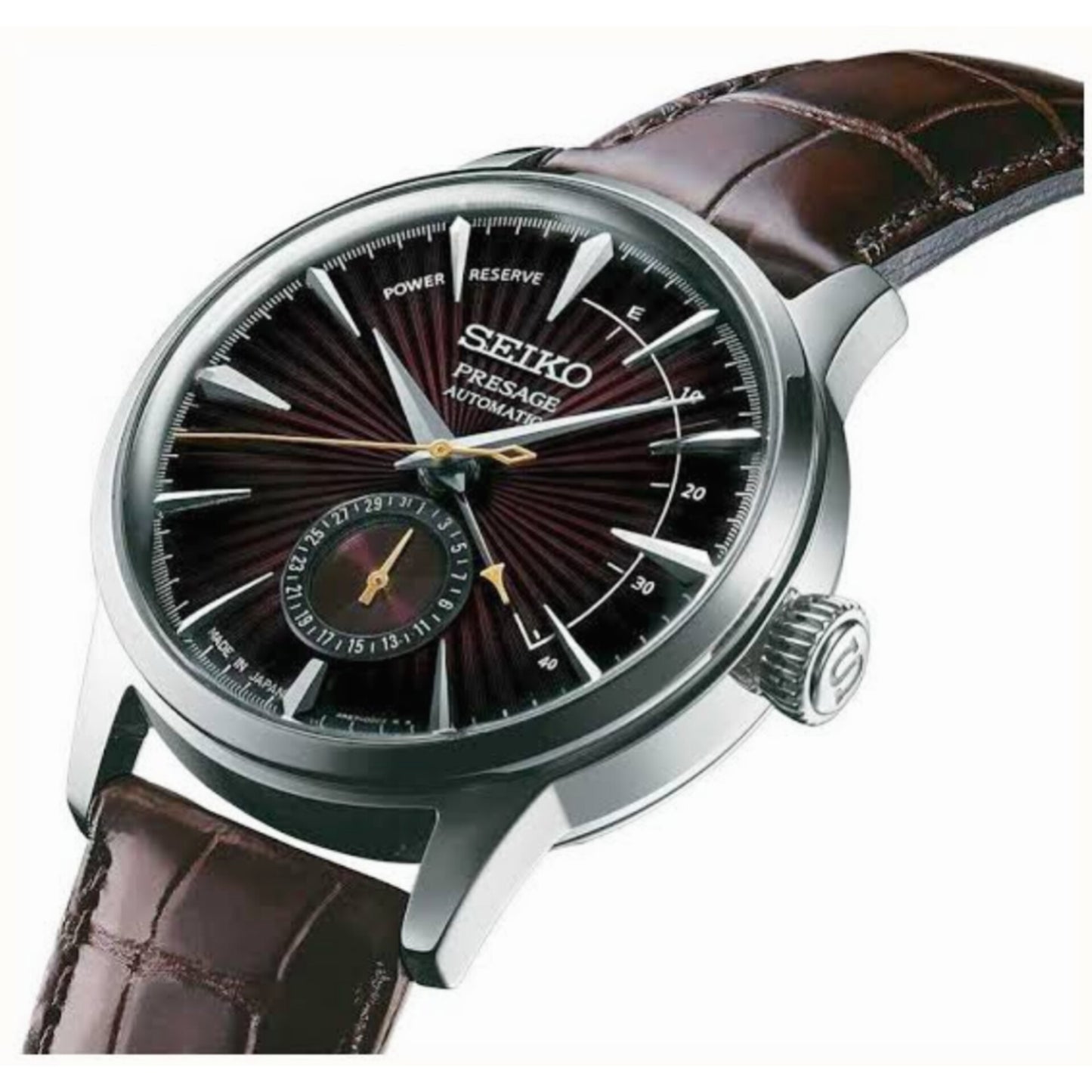 Seiko Presage Cocktail Time With Power Reserve Indicator- SSA393J1