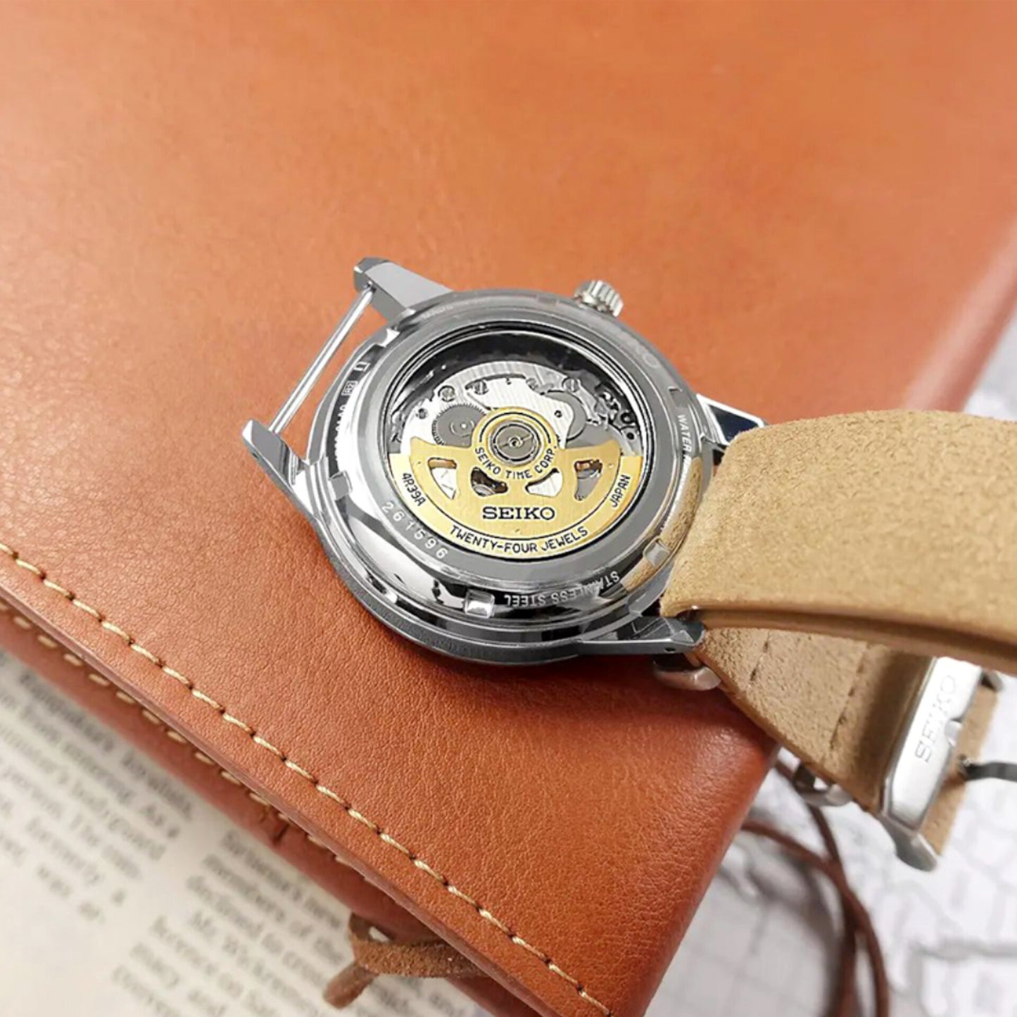 Seiko Presage 60's Style Open Heart Blue Dial- SSA453J1