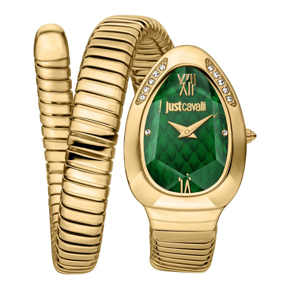 Just Cavalli Taglio Solo Snake Design Ladies Watch-JC1L223M0035