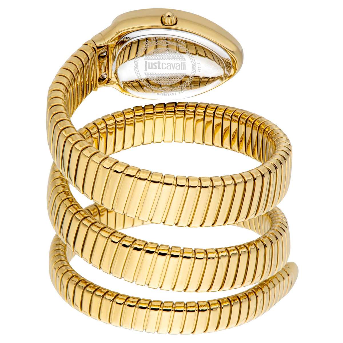 Just Cavalli Snake Design Dual Tone Watch For Women- JC1L232M0035