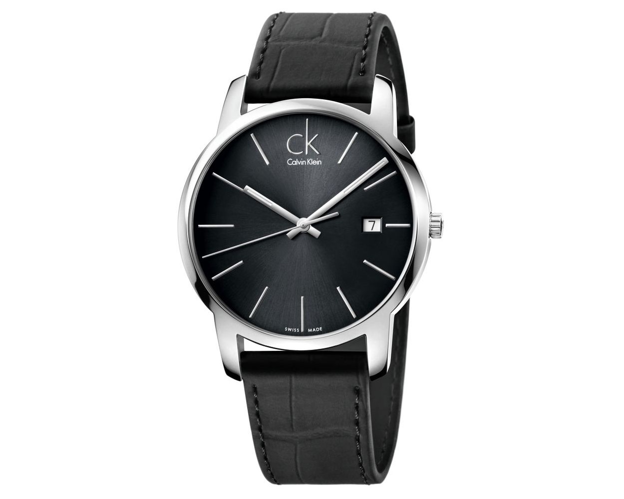 Calvin Klein City Black Dial Men's Classic Chronograph Watch- K2G2G1C3
