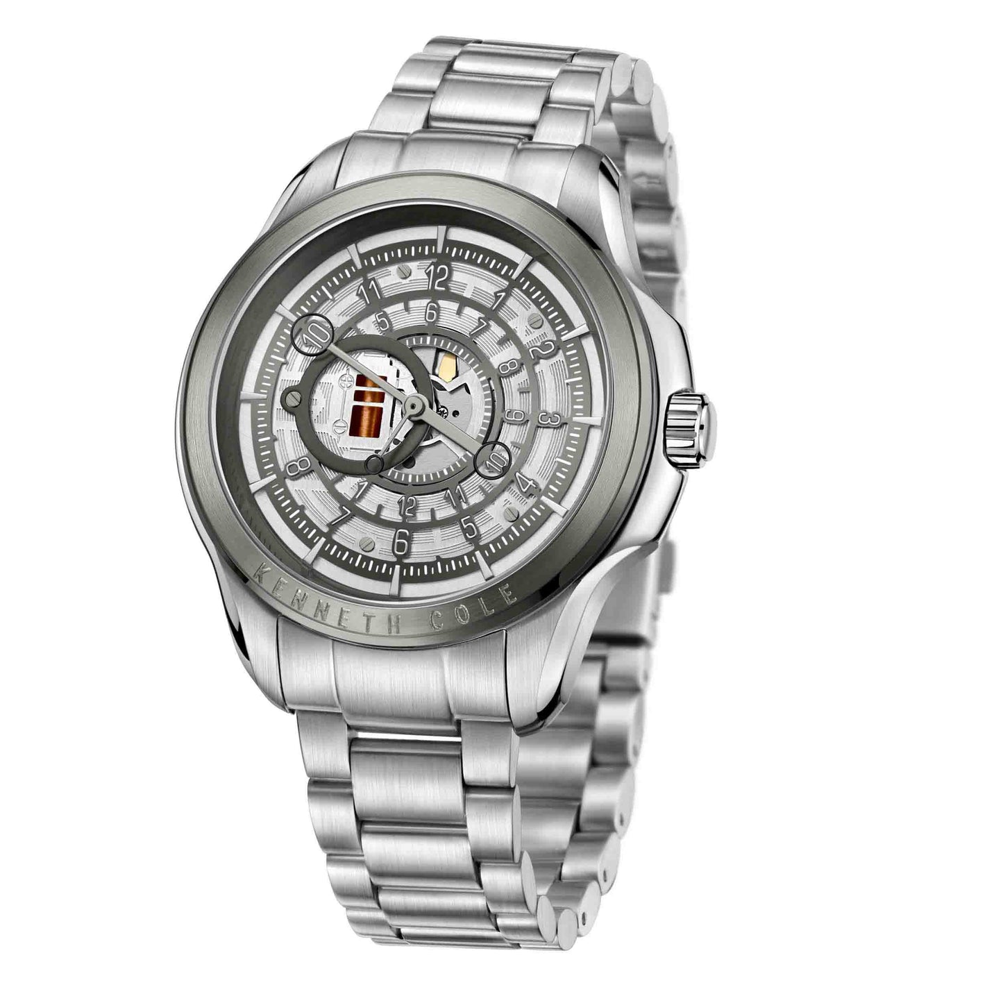 Kenneth Cole Stainless Steel Men's Watch- KCWGG2218003