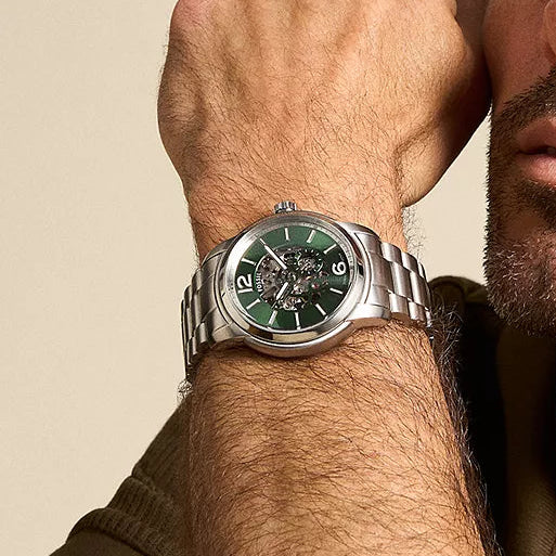 Fossil Heritage Automatic Stainless Steel Men's Watch - ME3262