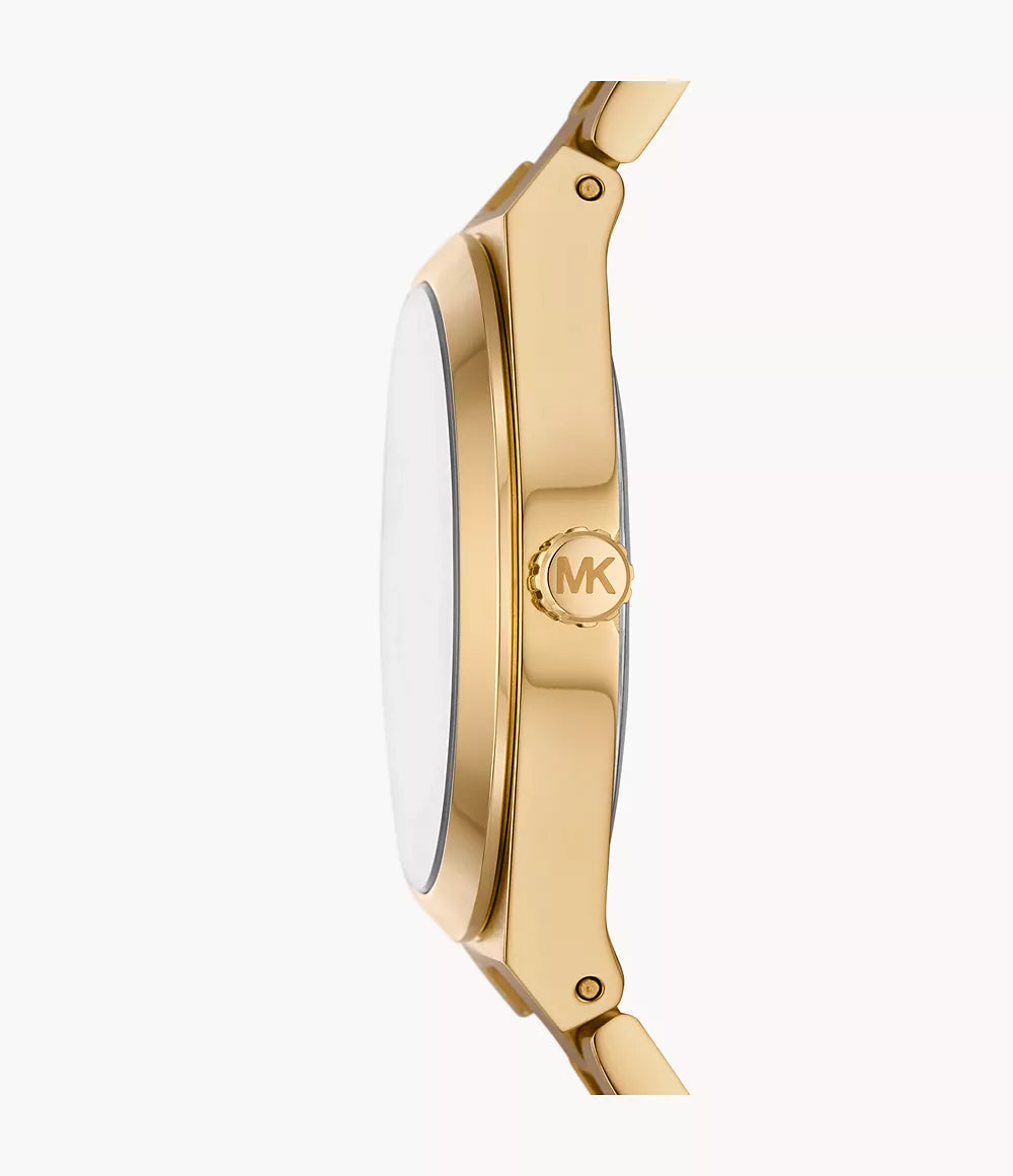 Michael Kors Lennox Three Hand Gold Ladies Watch- MK7460