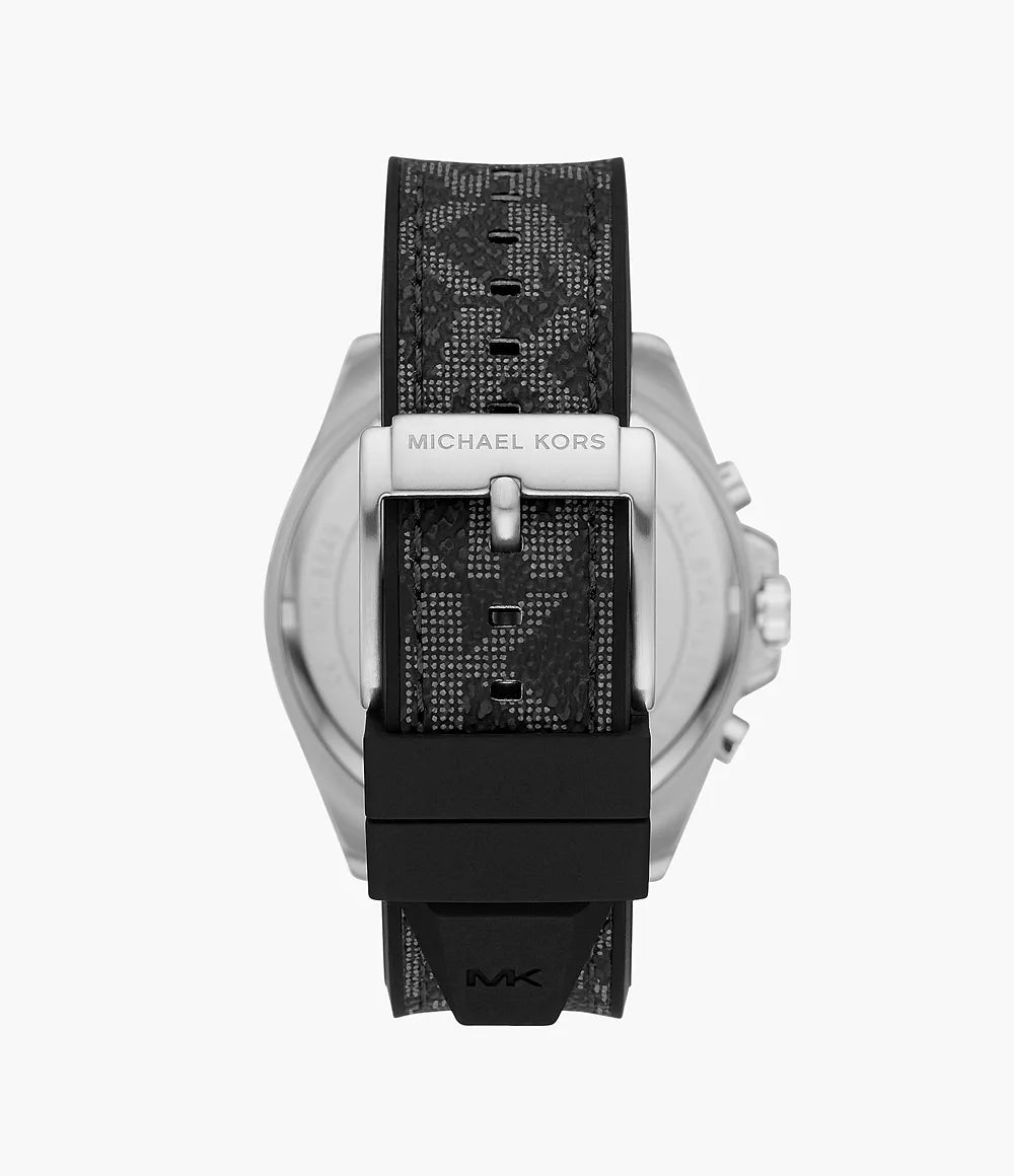 Michael Kors Brecken Rubber Strap Men's Chronograph Watch -MK8850