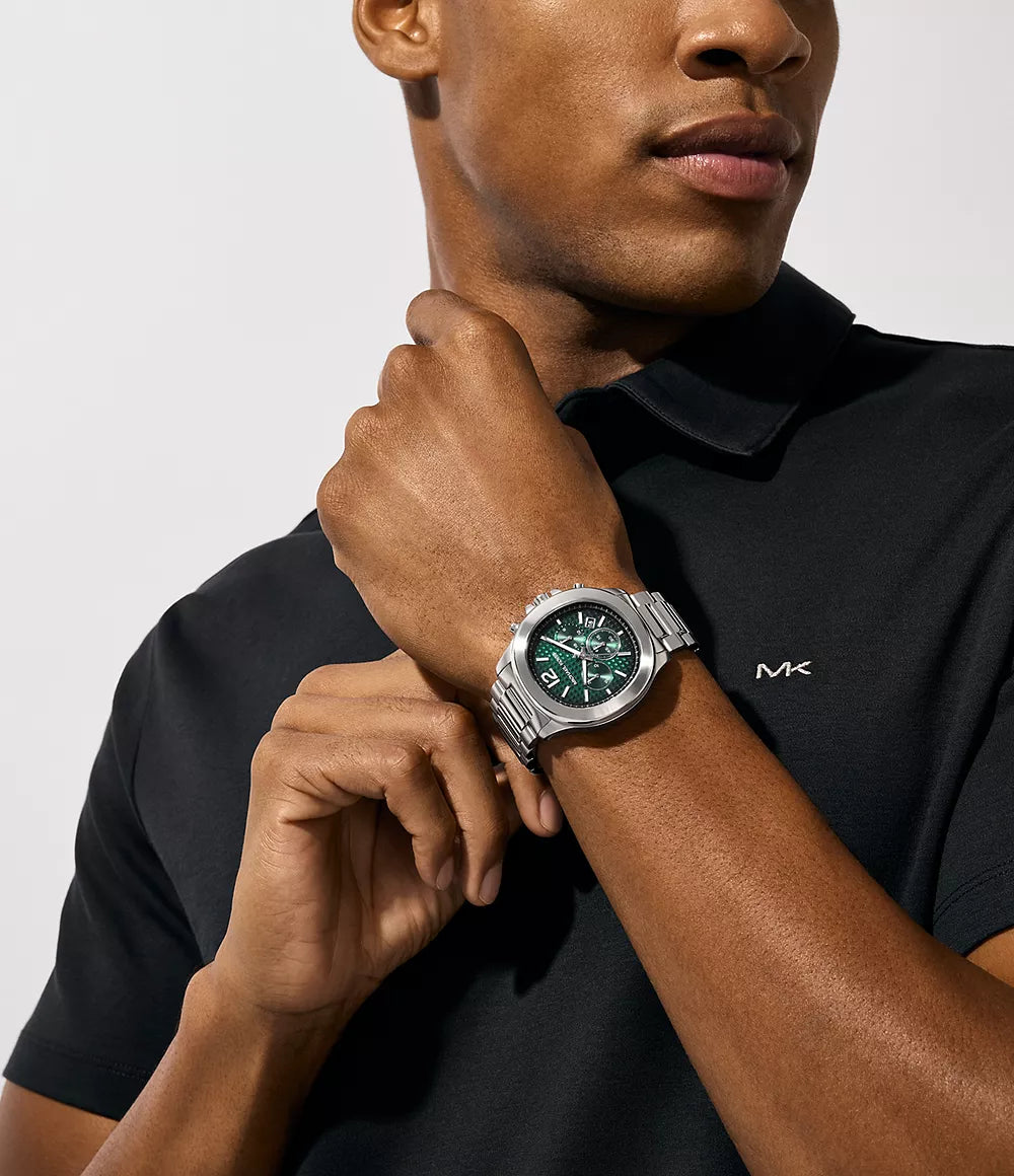 Michael Kors Sage Chronograph Green Dial - MK9191