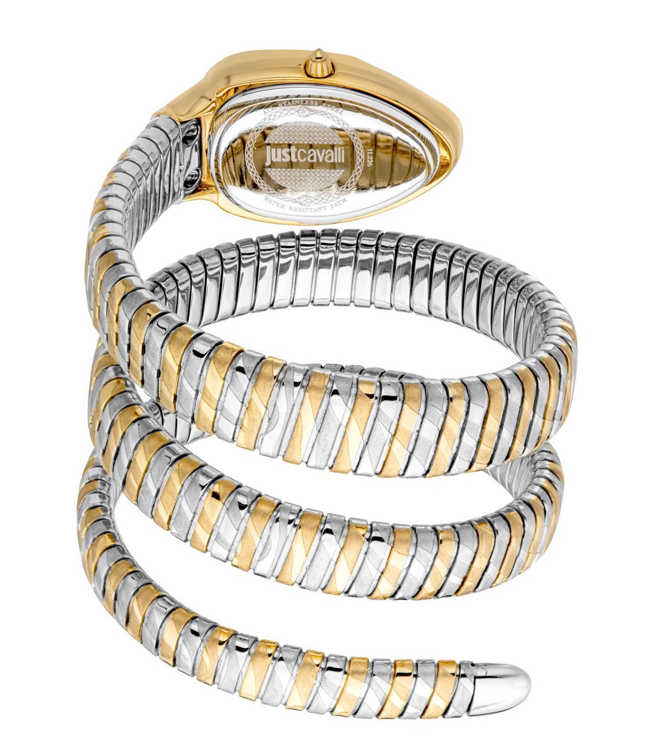 Just Cavalli Taglio Serpente Dual Tone Ladies Watch- JC1L226M0055