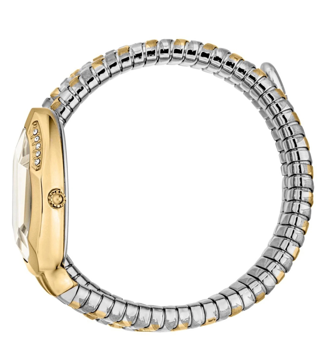 Just Cavalli Taglio Serpente Dual Tone Ladies Watch- JC1L226M0055