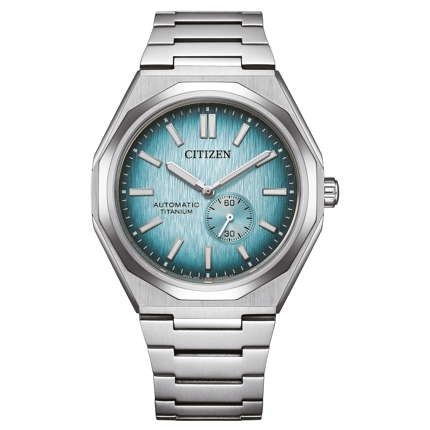 Citizen Super Titanium Zenshin 60 Automatic with small second Men's Watch - NK5020-58L