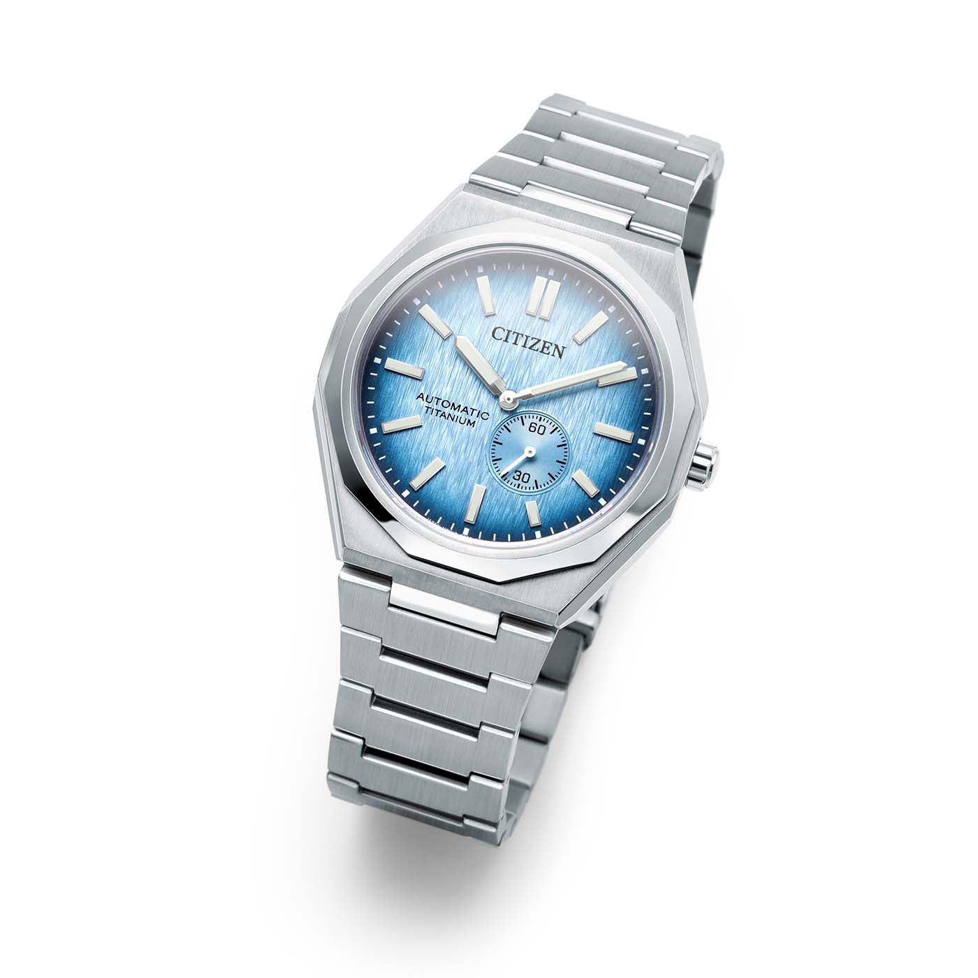 Citizen Super Titanium Zenshin 60 Automatic with small second Men's Watch - NK5020-58L