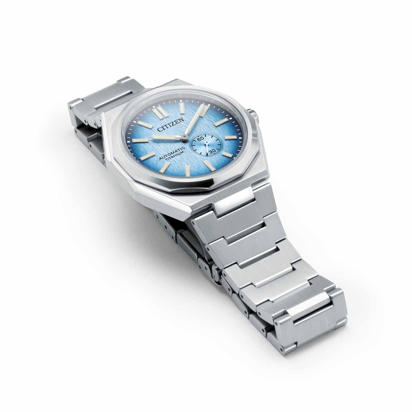 Citizen Super Titanium Zenshin 60 Automatic with small second Men's Watch - NK5020-58L