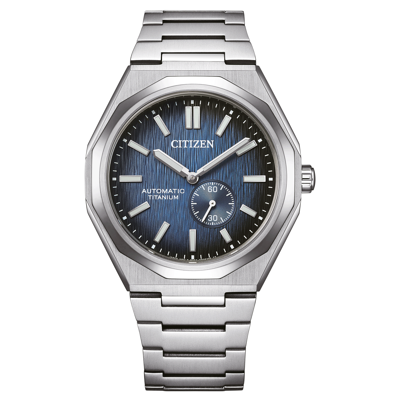 Citizen Super Titanium Zenshin 60 automatic with small second Men's Watch - NK5020-58M