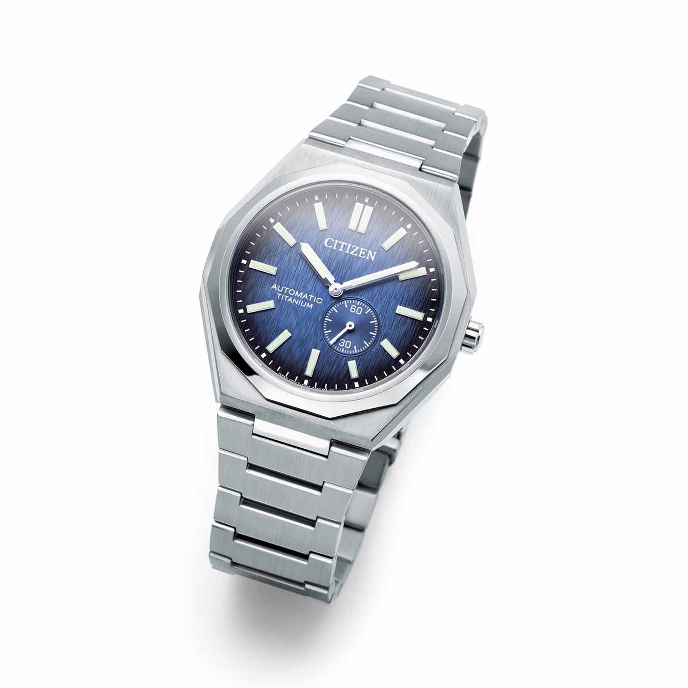 Citizen Super Titanium Zenshin 60 automatic with small second Men's Watch - NK5020-58M