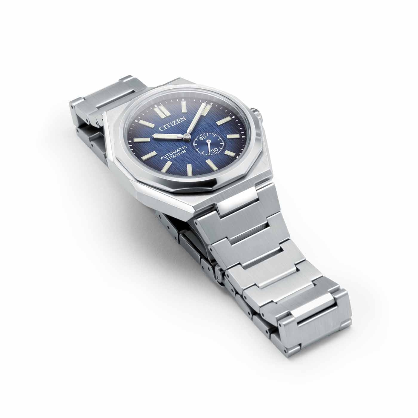 Citizen Super Titanium Zenshin 60 automatic with small second Men's Watch - NK5020-58M