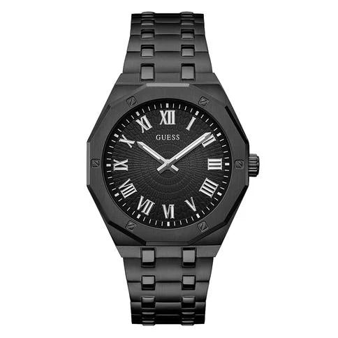 Guess Asset Black Dial Men's Watch- GW0575G3
