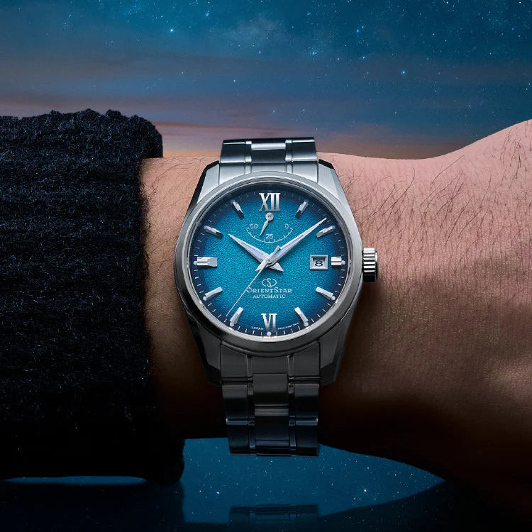 Orient Star Contemporary 75th Anniversary Limited Edition with Power Reserve Indicator Men's Watch - RE-AU0114E00B