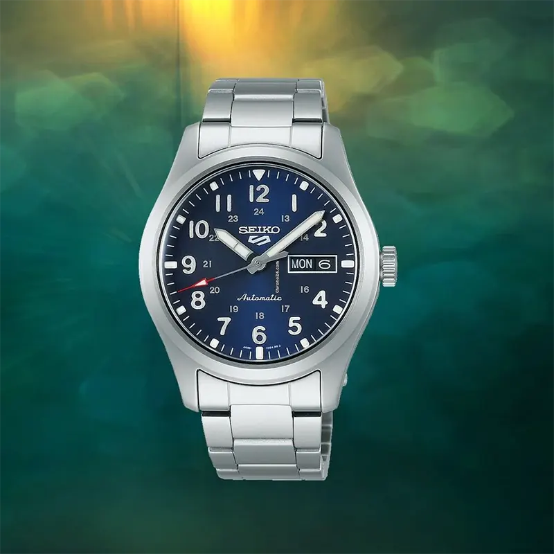 Seiko 5 Sports Blue Dial Men's Watch - SRPG29K1