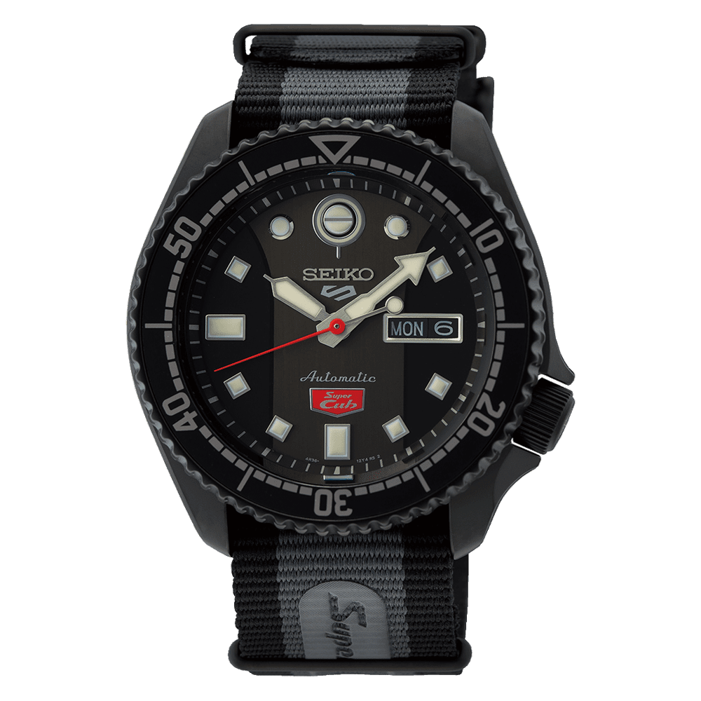 Seiko 5 Sports Honda Super Cub Limited Edition Automatic Men's Watch - SRPJ75