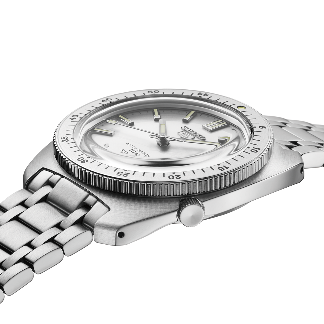 Seiko 5 Sports Heritage Recreation Limited Edition Silver Dial Men's Watch - SRPL91
