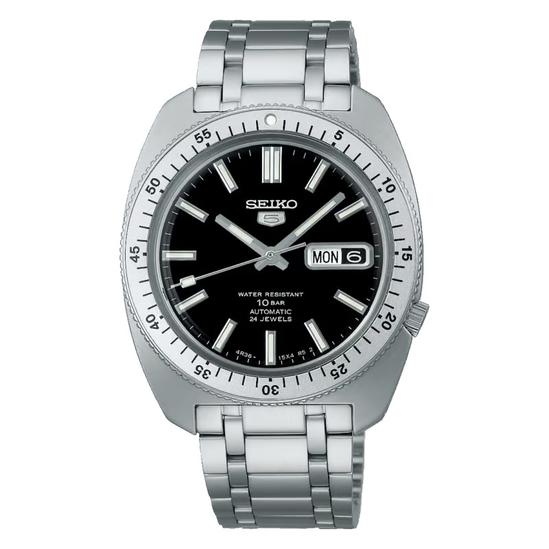 Seiko 5 Sports ‘Gene Kranz’ Recreation Limited Edition in Black Men's Watch - SRPL93