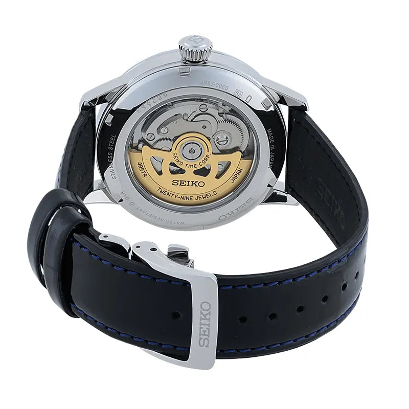 Seiko Presage Cocktail Time “Sky Diving” Ice Blue Men's Watch- SSA343J1