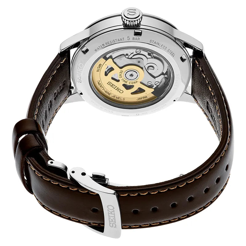 Seiko Presage Cocktail Time ‘Midnight Mockingbird’ Power Indicator Men's Watch- SSA459J1