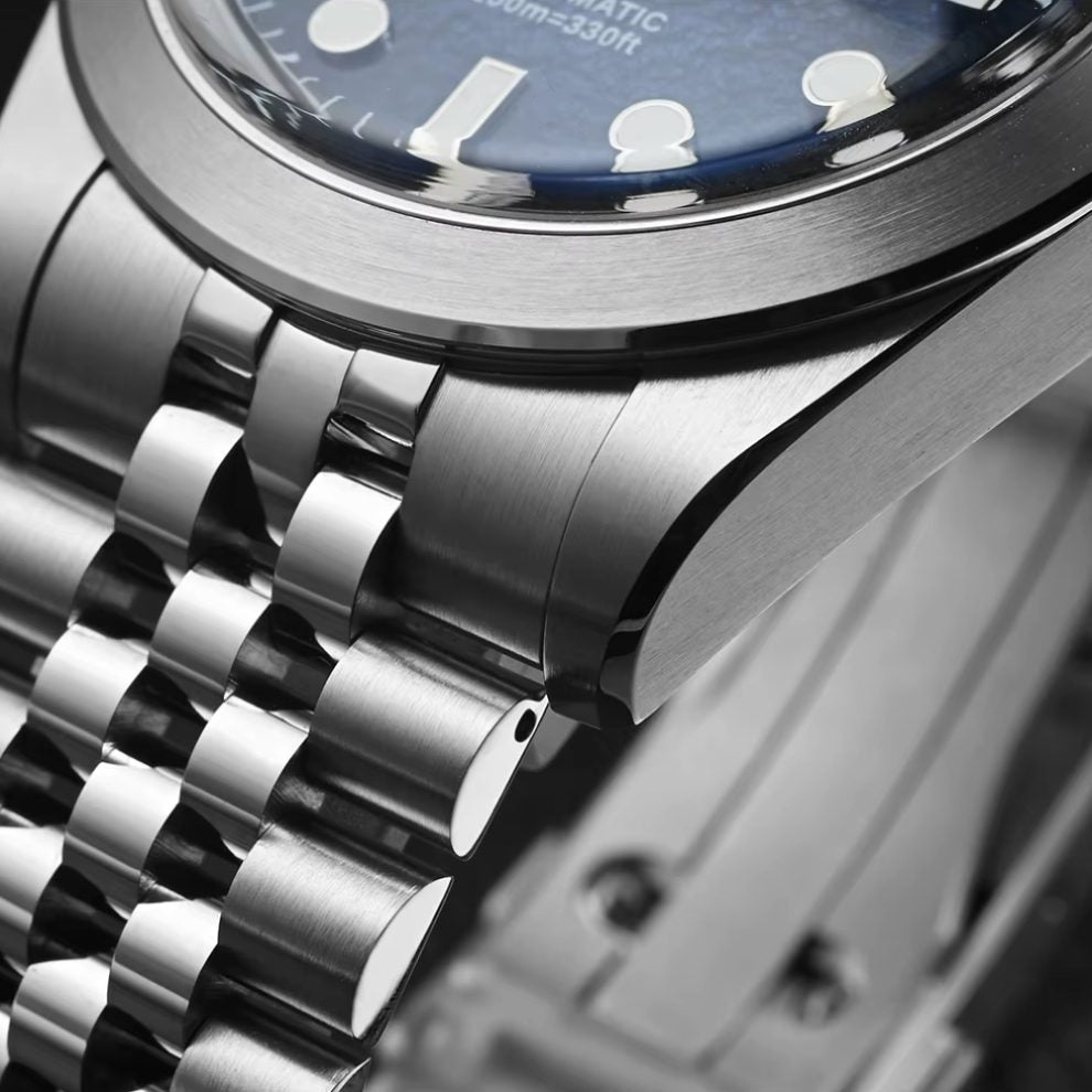 San Martin 39mm Blue Dial Men's Watch - SN0053-G2
