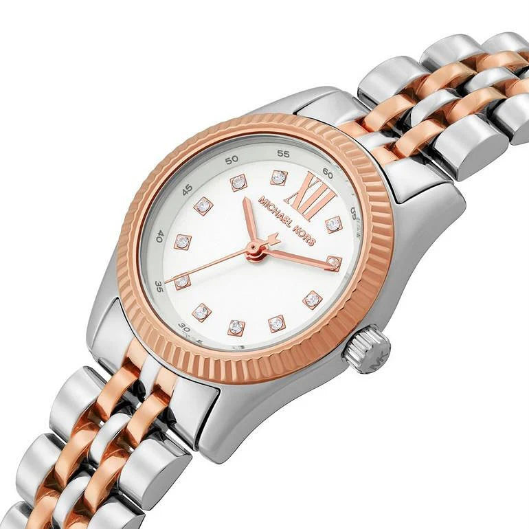 Michael Kors Lexington Two-Tone Stainless Steel Ladies Watch-MK4817