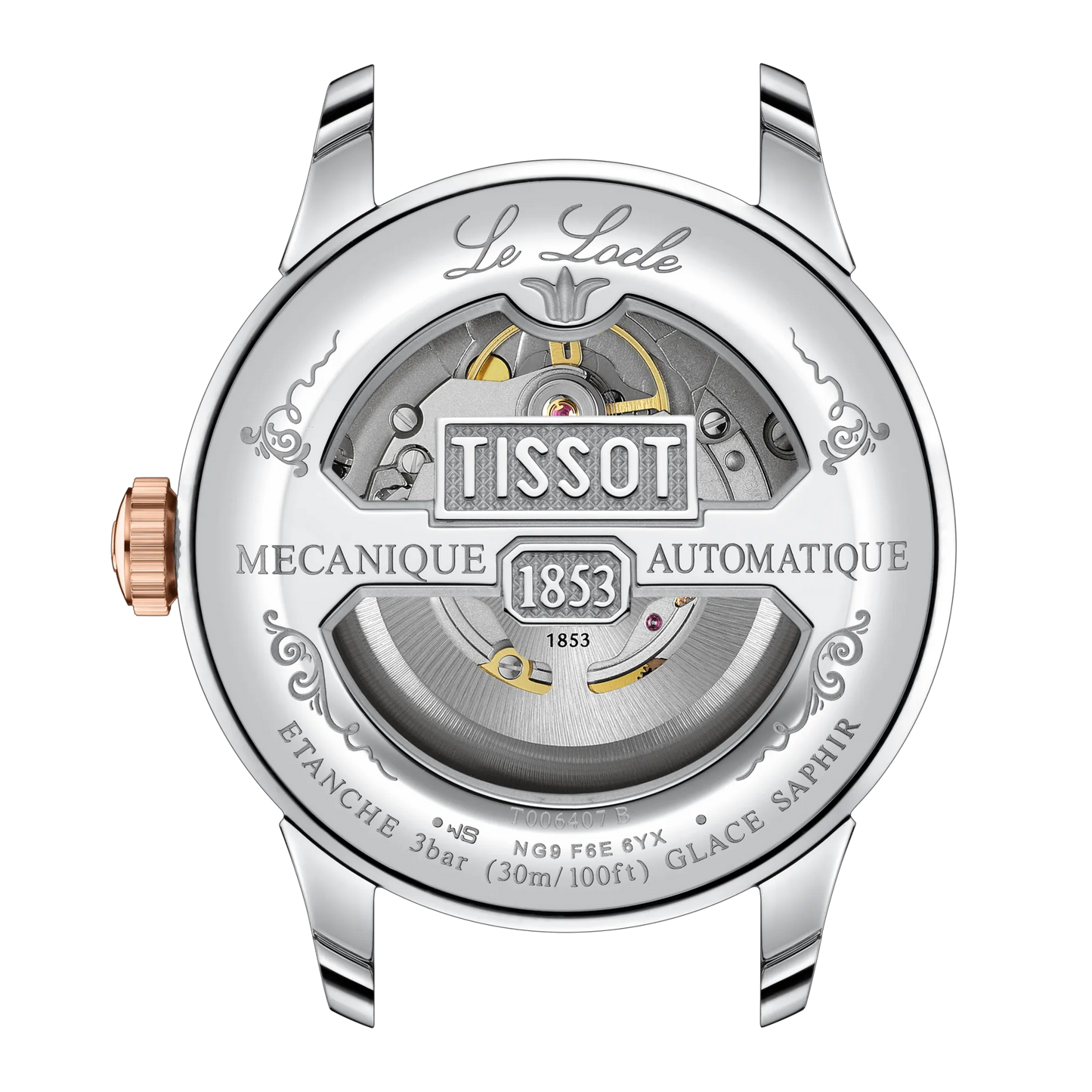 Tissot Le Locle Dual Tone Men's Automatic Watch - T006.407.22.033.00