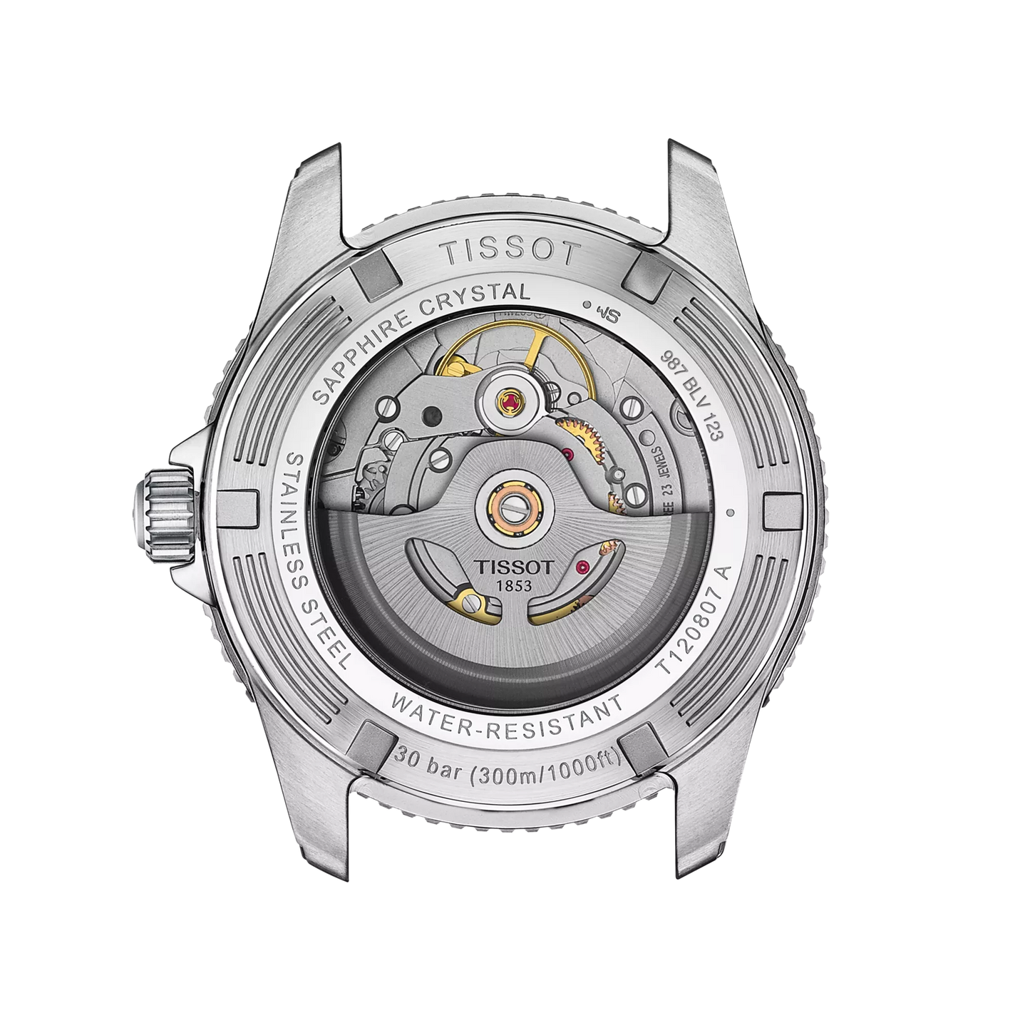 Tissot Seastar 1000 Dual Tone Powermatic 80 40mm Men's Watch-T120.807.22.051.00