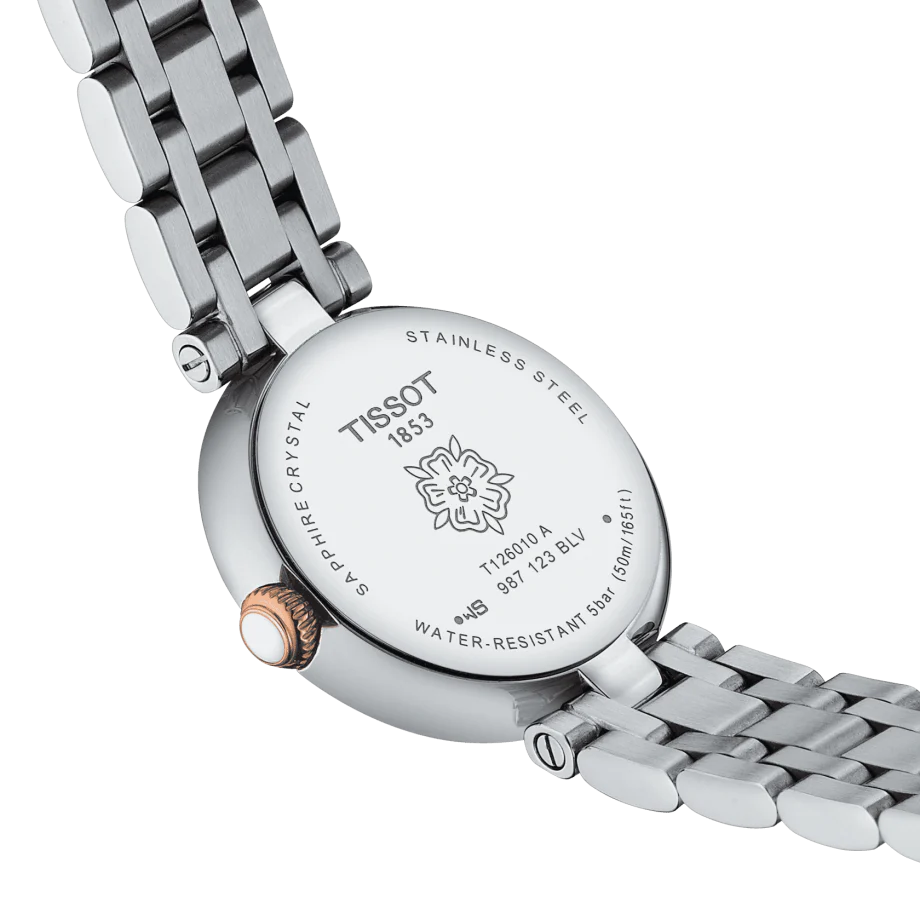 Tissot Bellissima Small Lady Dual Tone Watch- T126.010.22.013.01