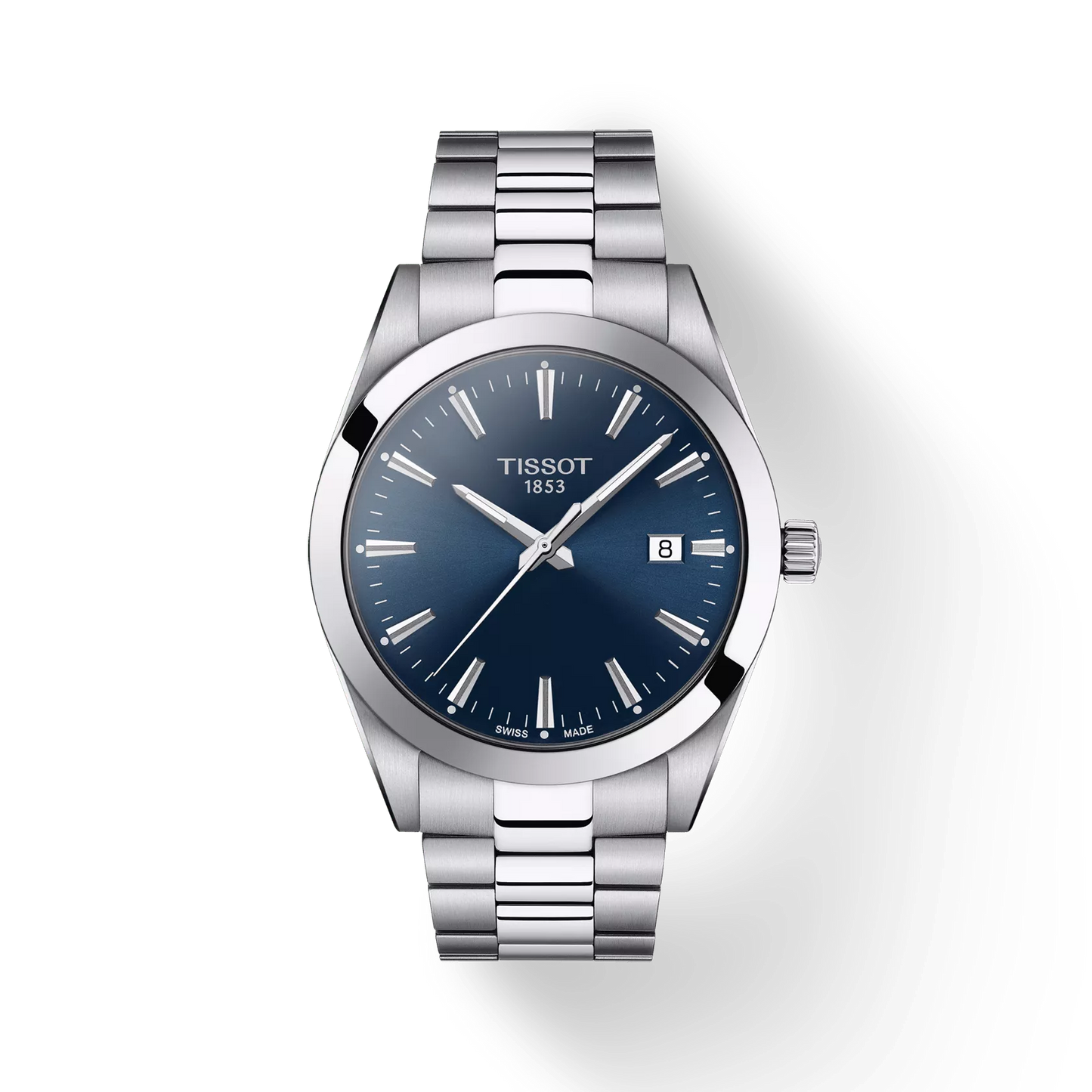 Tissot Gentleman Blue Dial Men's Classic Watch- T127.410.11.041.00