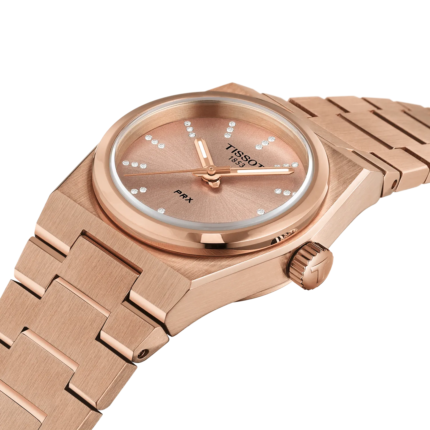 Tissot PRX 25mm Nude Dial Swiss quartz Movement Ladies Watch - T137.010.33.506.00