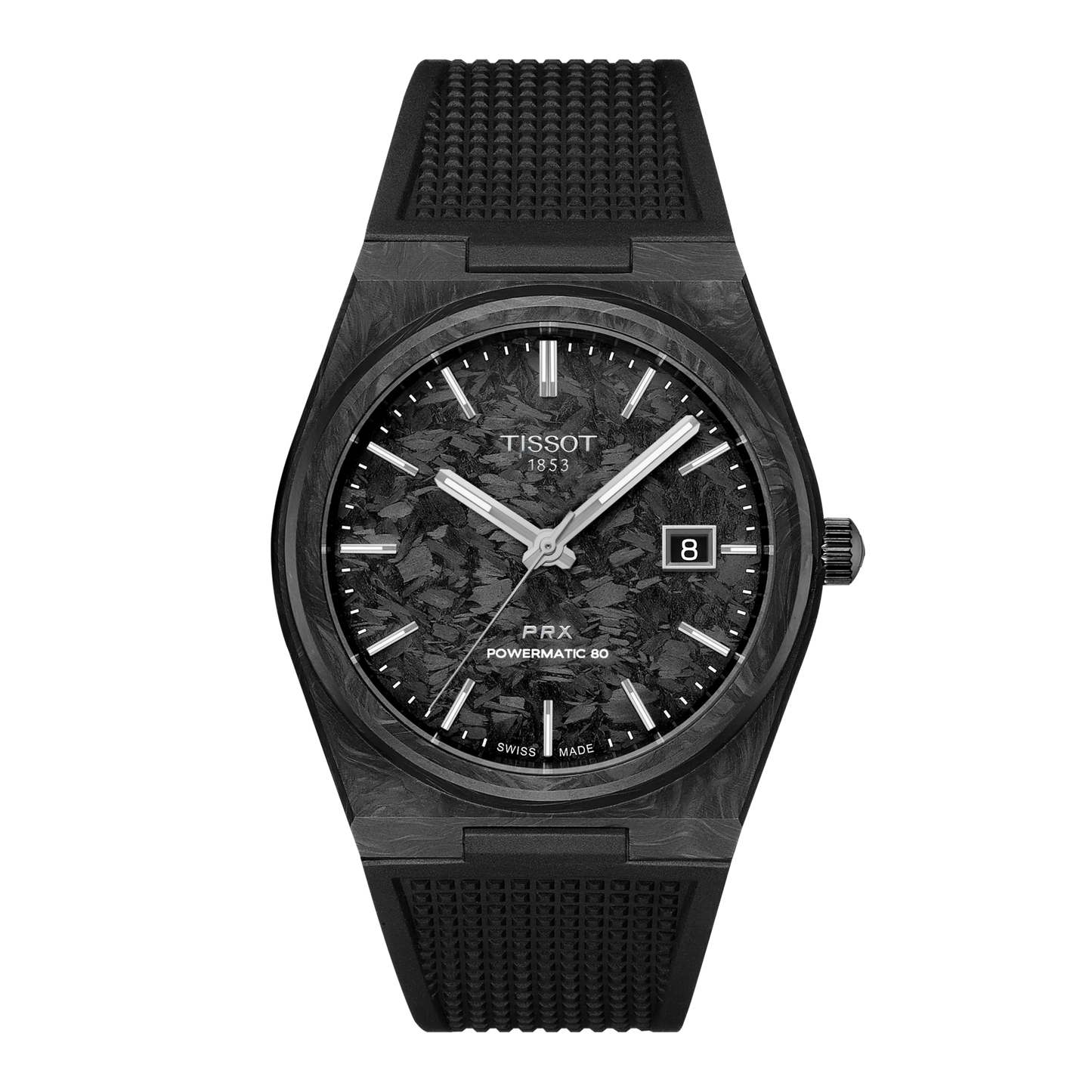 Tissot PRX Carbon Powermatic 80 Men's Automatic Watch- T137.907.97.201.00