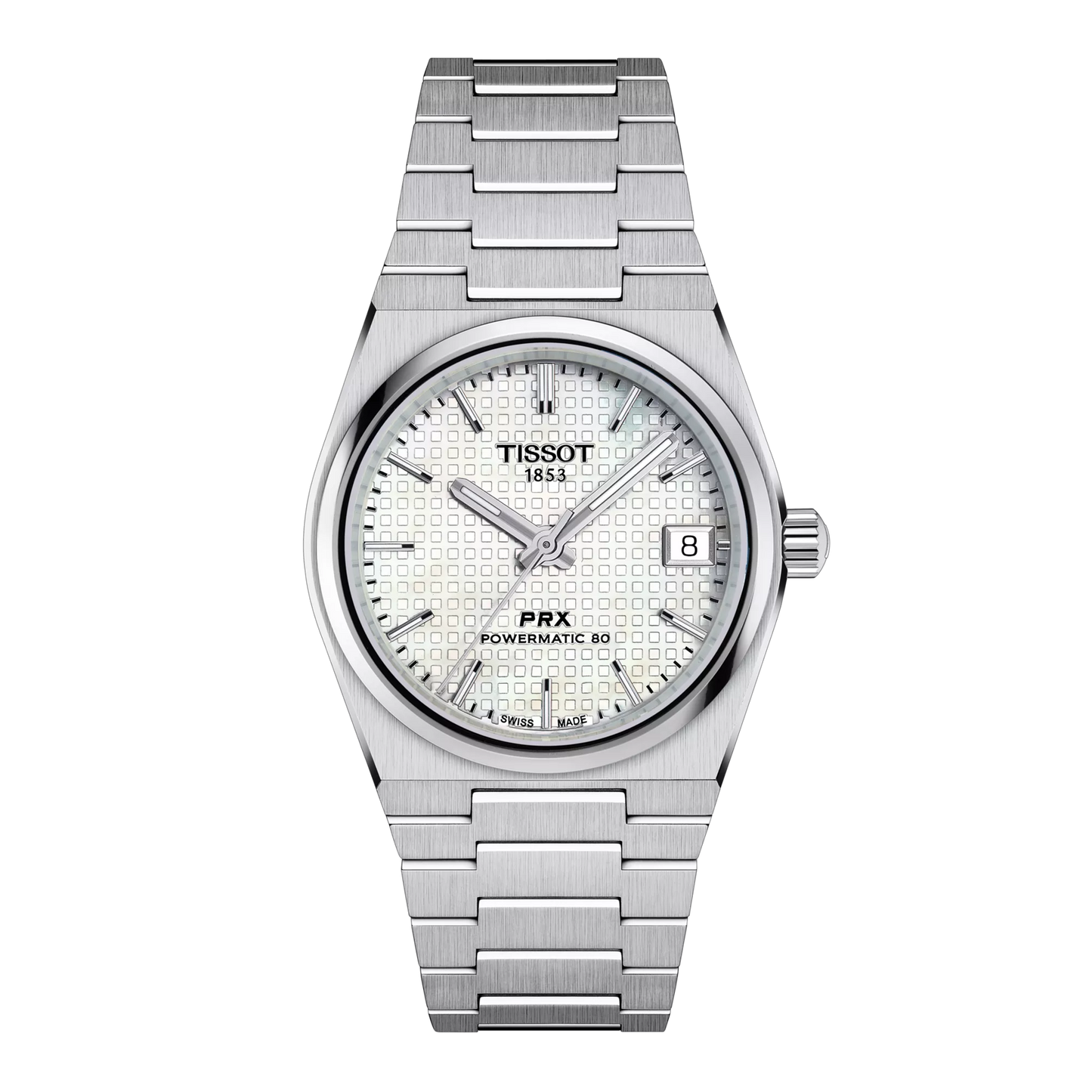 Tissot PRX White Dial Powermatic 80 35mm- T137.207.11.111.00