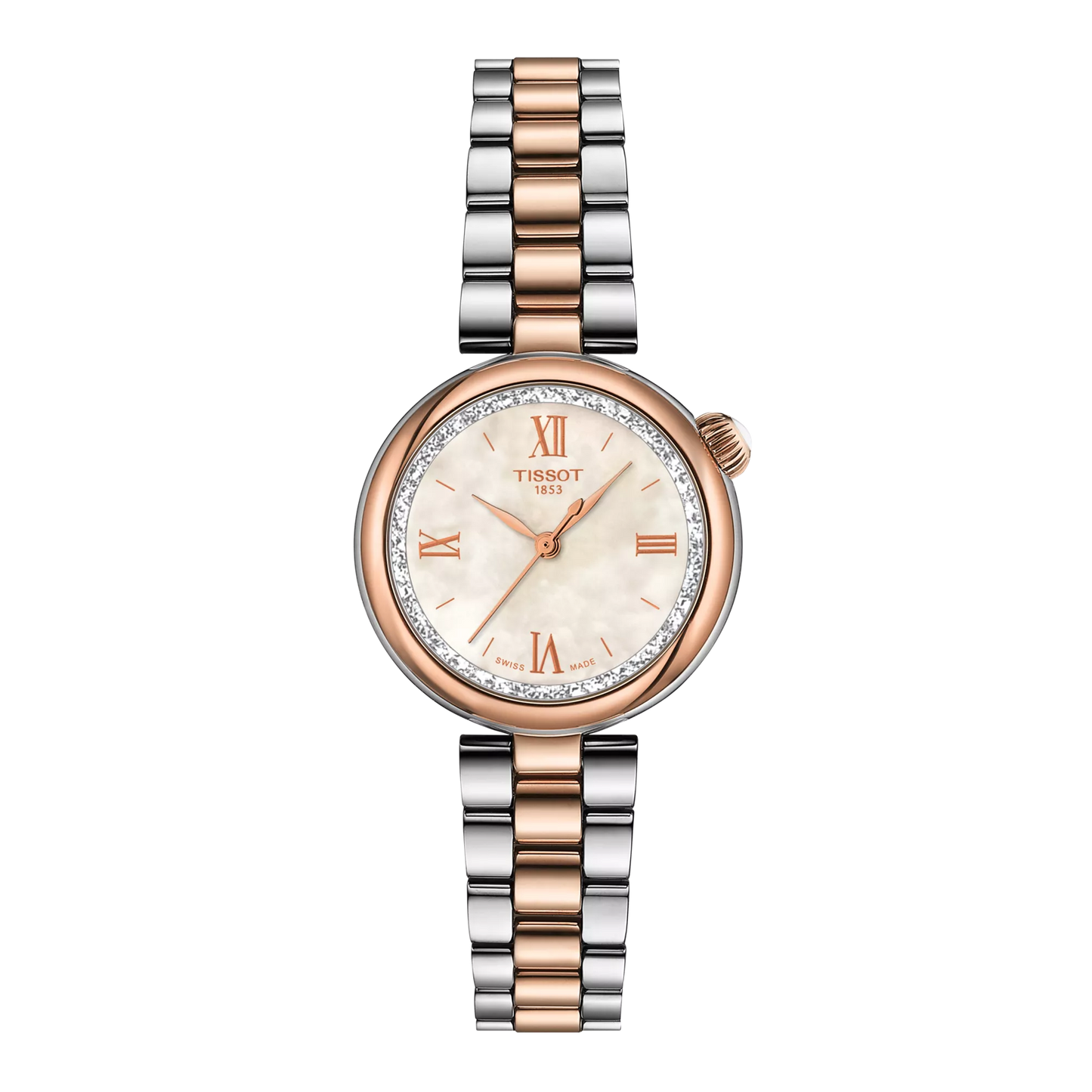 Tissot Desir Rose Gold Tone MOP Dial Ladies Watch- T152.010.22.118.00