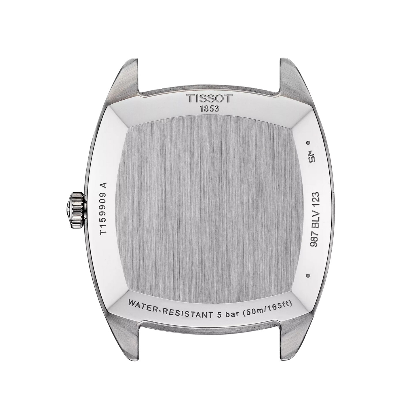 Tissot Stylist White Dial Brown Leather Strap Ladies Watch-T159.909.16.031.00