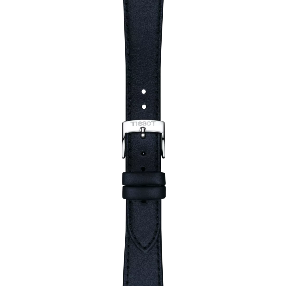 Tissot stylist Blue Dial Leather Strap Ladies Watch-T159.909.16.043.00